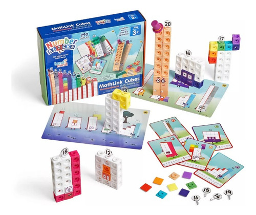 Hand2mind Numberblocks Mathlink Cubes 11-20 Actividad.1