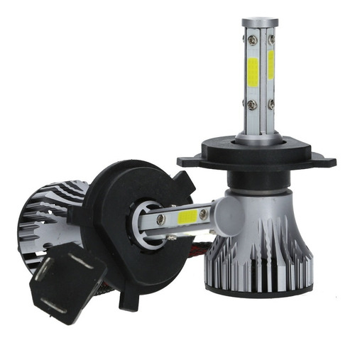 Imagen 5 de 8 de Kit De Luces / Ampolleta Led Turbo Led H4 De 6.000 K