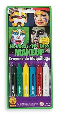 Rubíes Sin Complicaciones Maquillaje Lápices De Colores, 6 C