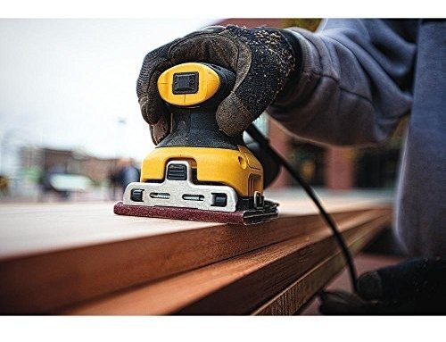 Imagen 6 de 7 de Dewalt Dwe6411k - Set De Lijadora De Mano, Hoja 1/4