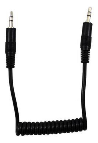 Cable Audio Aux Plug 3.5mm Stereo 70cm Espiral Philco