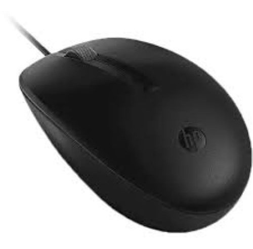 Mouse Alámbrico 125 - Negro, Alámbrico Hp 265a9aa /v