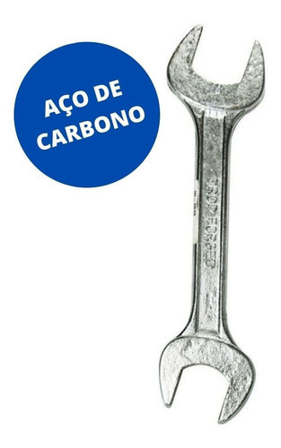 Chave Fixa 21x23mm Western W-1008 Aço Carbono Acabamento