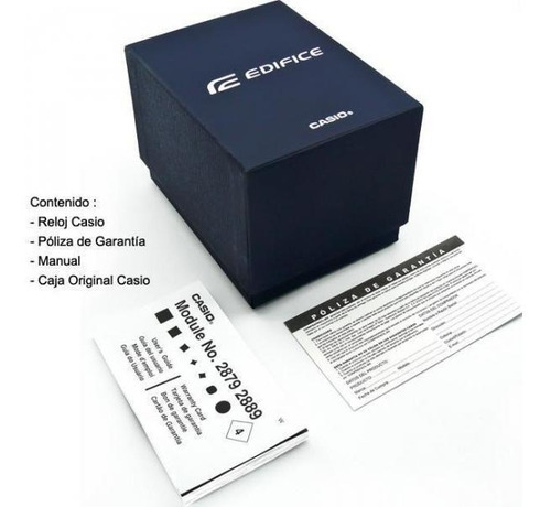 Reloj Casio Edifice Efr 549l Nueva Generación 100% Original