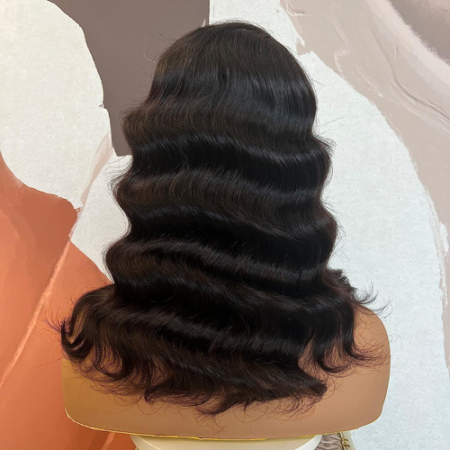 Fuleisi Body Wave Wig 100% Virgin Brazilian Human Hair Machi