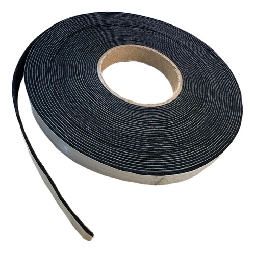 Fita Feltro Autocolante 1 Lado 12mm X 1,2mm Com 5 Metros