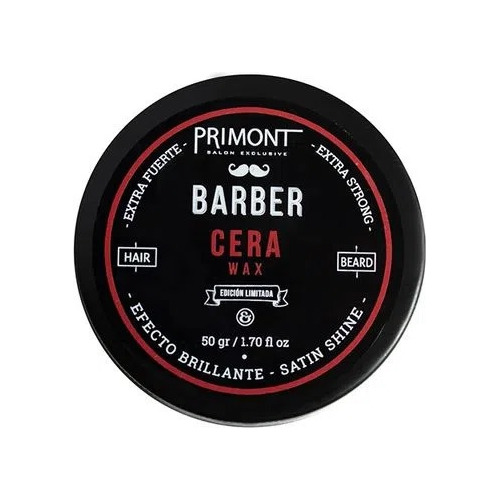 Cera Efecto Brillante Barber X50ml Primont