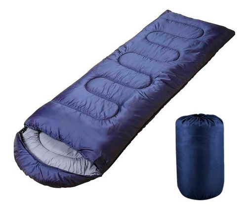 Sleeping Bolsa De Dormir Para Camping Azul