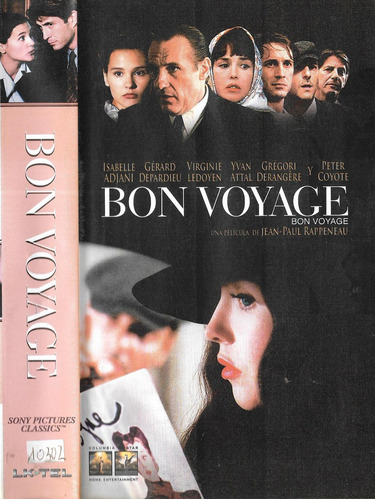 Bon Voyage Vhs Isabelle Adjani Gérard Depardieu