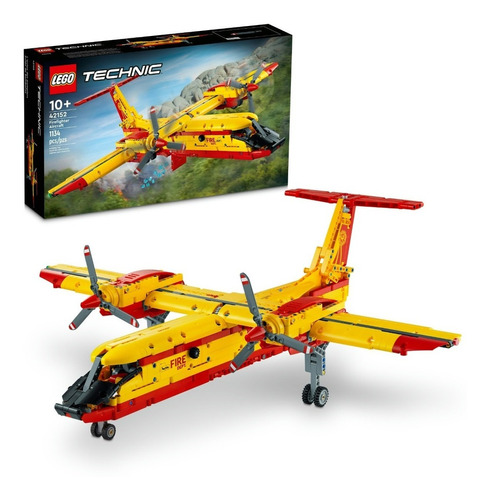 Kit De Construcción Lego Technic Avión De Bomberos 42152 10+ Cantidad de piezas 1134