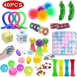 Anti Estrés 46pcs Fidget Toys Kit De Desestresamiento 