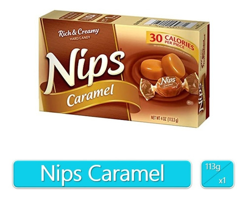 Caramelos Nips Con Relleno Liquido - Kg a $96