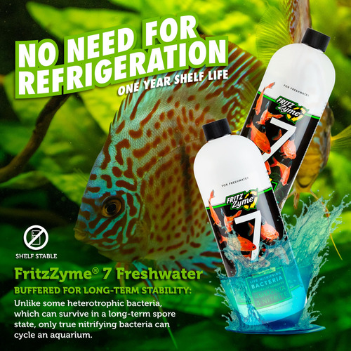 Fritz Aquatics Fritzzyme 7 Bacterias Nitrificantes Vivas El.