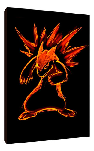 Cuadros Poster Pokemon Typhlosion 20x29 (son 6)