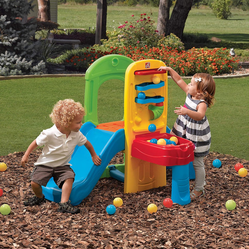 Escalador Con Balón Para Niños Step2 Play Fun, Duradero, Par