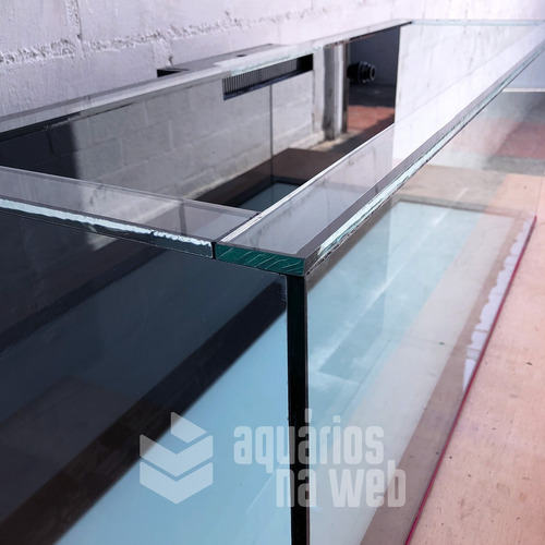 Imagem 5 de 8 de Aquário 168 Litros 120x35x40 Bean Animal Vidro 8mm