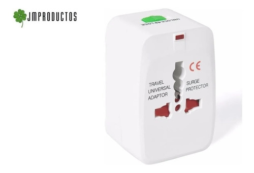 Imagen 7 de 7 de Enchufe Universal Viaje Adaptador Corriente + Envio
