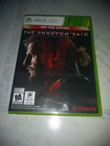 Xbox 360 Vídeo Juego Metal Gear Solid V The Phantom Pain