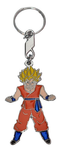 Llavero Metalico De Dragon Ball Z Goku