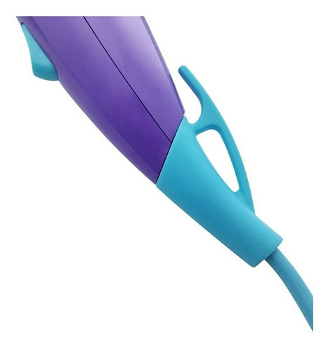 Secador De Pelo Gama Bloom Ceramic Ion, Color Vt, Violeta Oscuro, Voltaje 110 V