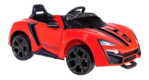 Mini Carro Eletrico Infantil De Passeio Roadster Gt Vermelho