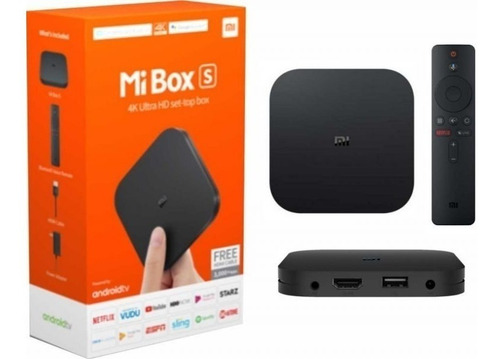 Xiaomi Mi Box S 4k Version Global -stock- Entrega Inmediata