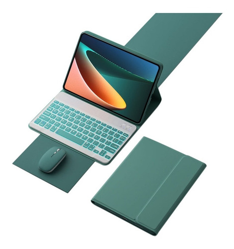 Funda+teclado Iluminado+ratón Para Lenovo Tab P11 11 Pulgada