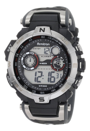 Reloj Armitron Sport 408231rdgy Digital Para Hombre