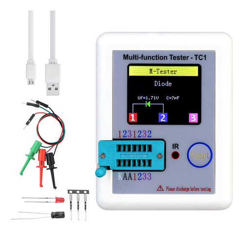 Probador De Transistores Multifunción Tft Calibración Automá