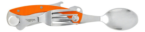 Juego De Cubiertos Wallis K900975 Campismo Naranja - 1