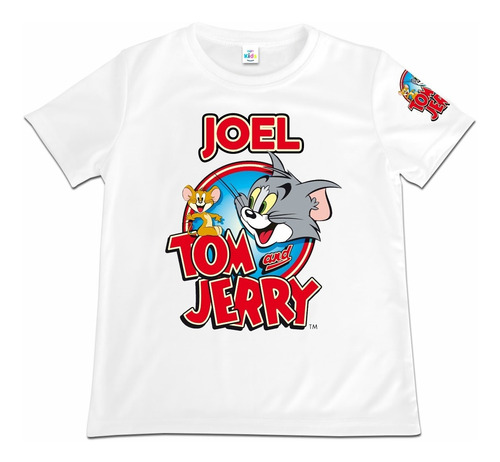 Franela Camisa Niño Niña Tom Y Jerry Poliester