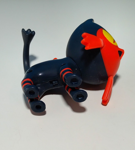 Muñeco Pokemon Litten (fuego) 2017 (Usado)