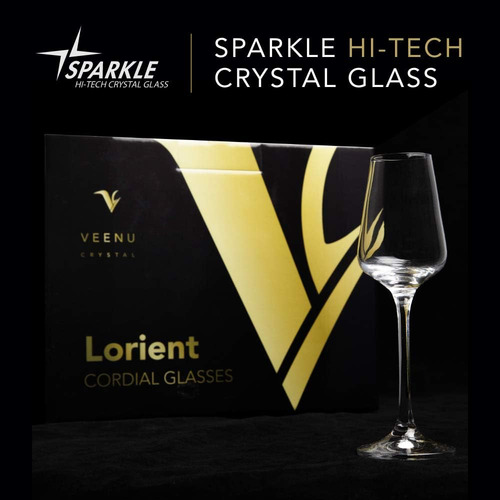 Copas De Vino Vc Veenu Crystal | Juego De Copas De Vino De O