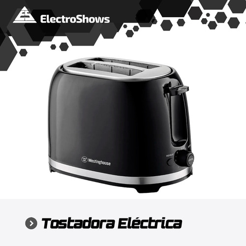 Imagen 3 de 10 de Tostadora Electrica Westinghouse 1000 Watts 2 Pan Descongela
