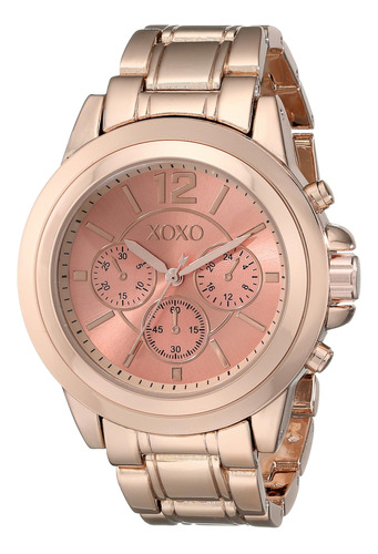 Xoxo Reloj De Pulsera En Tono Dorado Rosa Para Mujer Xo5591