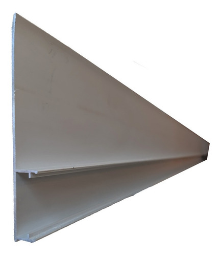 Cenefa De Aluminio Ducasse U-21 Larga | Tira X 2 Mtrs