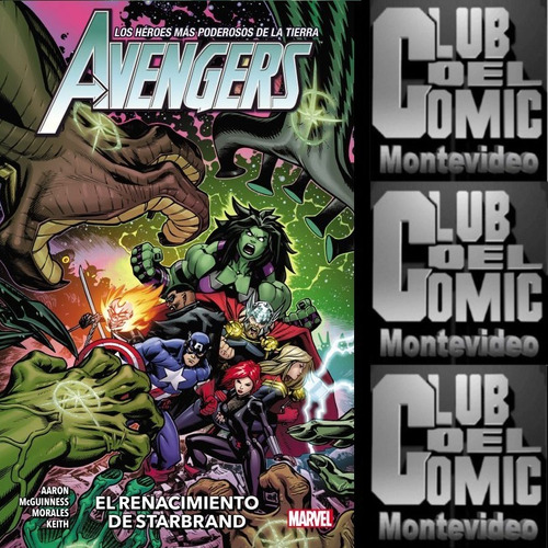 Avengers 4 - El Renacimiento De Starbrand - Panini Marvel