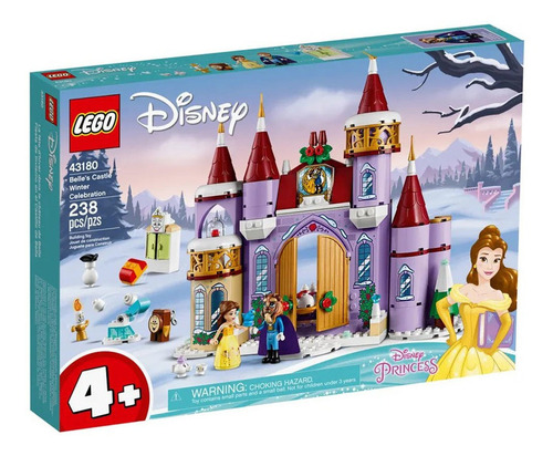 Imagem 1 de 5 de Lego Disney Castelo Da Bela 238 Peças 43180