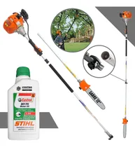 Comprar Motopoda À Gasolina + Óleo Stihl Sabre 12 33cc Com Extensor