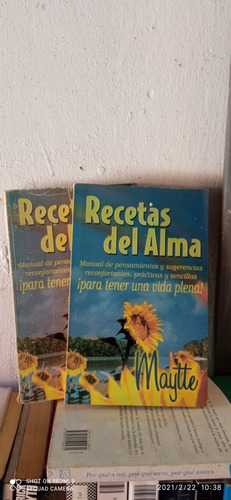 Libro Recetas Del Alma. Maytte