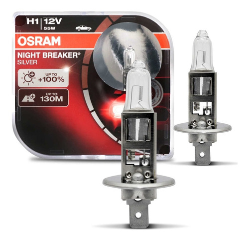 Osram Silverstar 2.0 H1 Lâmpada 12v 55w