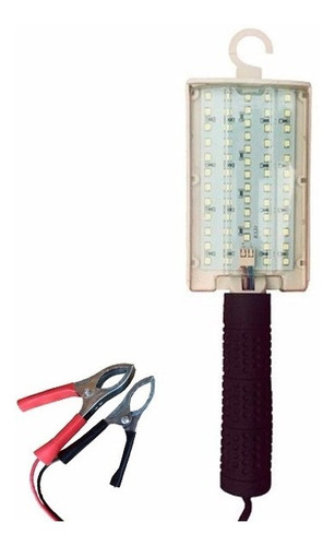 Portatil Lampara 12 Volt 60 Leds Super Iluminacion Cocodrilo