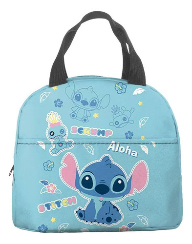 Fiambrera Little Monster Stitch, Bolsa Aislante De Alimentos