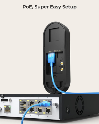 Cámara Ip Reolink 2k Para Exteriores Con Timbre V2