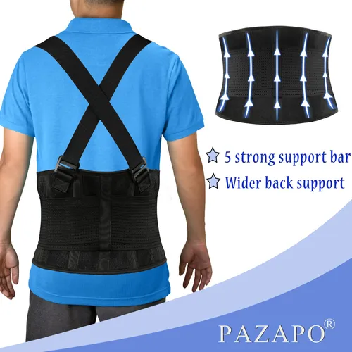 Pazapo Soporte De Espalda Para Hombres Y Mujeres, Soporte Lu