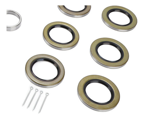 Kit De Cubos De Rueda Para Ejes De Remolque, 4 Juegos De Rod