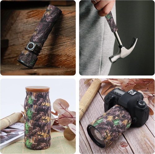 4/10 Roll Camo Tape Wrap, Camouflage Self-adhesive Camo Stic