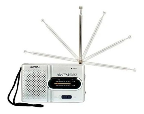 Mini Radio Am/fm Antena Portatil Auxiliar Comodo Facil Mdj