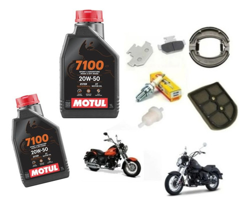 Kit De Afinación Paquete Servicio Tc250 Italika C Sint