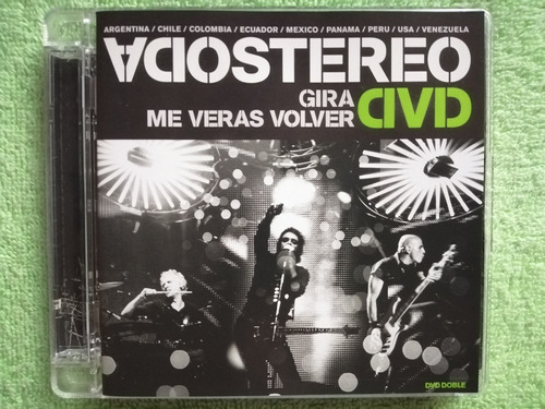 Eam Dvd Doble Soda Stereo Gira Me Veras Volver 2007 Cerati